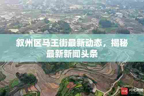 叙州区马王街最新动态,揭秘最新新闻头条