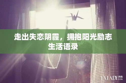 走出失恋阴霾，拥抱阳光励志生活语录