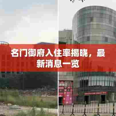 名门御府入住率揭晓,最新消息一览