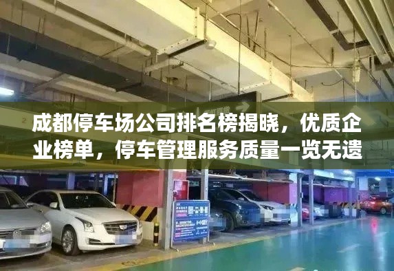 成都停车场公司排名榜揭晓，优质企业榜单，停车管理服务质量一览无遗