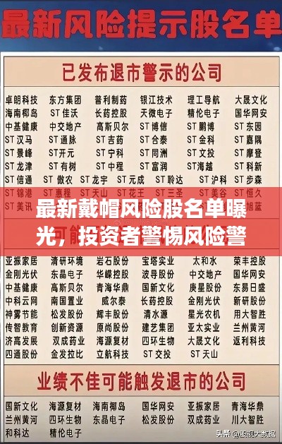 最新戴帽风险股名单曝光,投资者警惕风险警示!